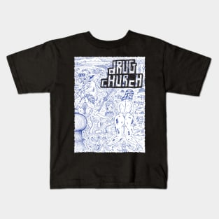 DRUG CHURCH BAND Kids T-Shirt